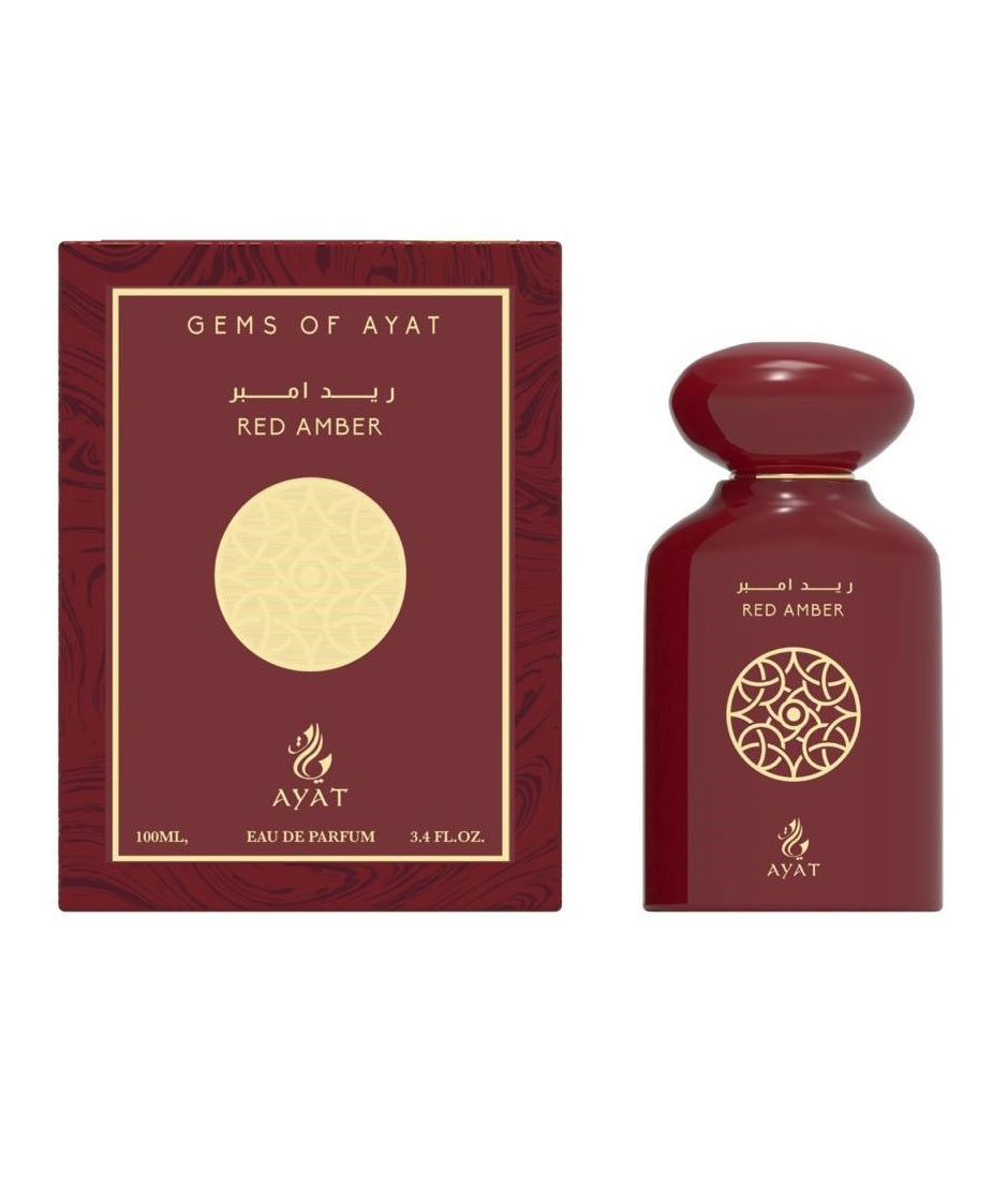 Eau de Parfum RED AMBER – Gems Of Ayat