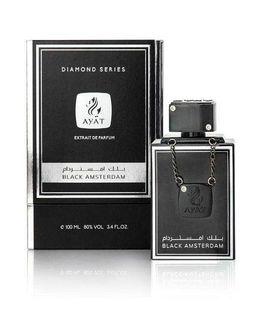 Parfum 100ML Black Amsterdam AYAT PERFUMES